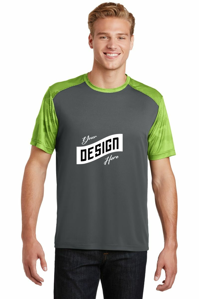 Sport-Tek ®  CamoHex Colorblock Tee