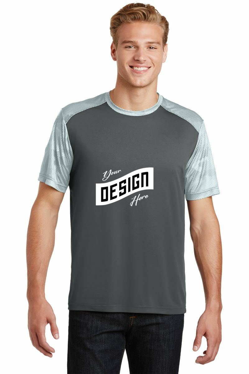 Sport-Tek ®  CamoHex Colorblock Tee