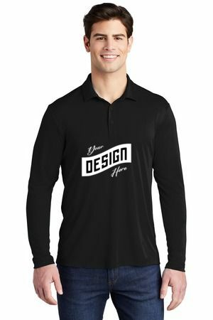 Sport-Tek ® Posi-UV ® Pro Long Sleeve Polo