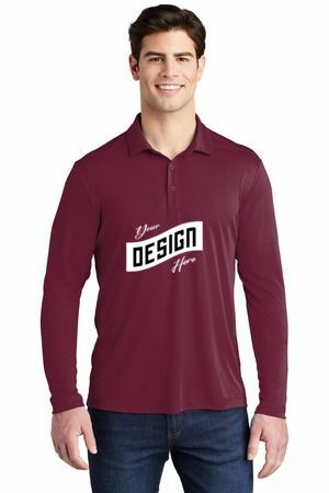 Sport-Tek ® Posi-UV ® Pro Long Sleeve Polo