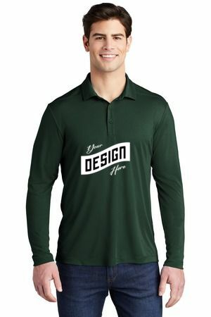 Sport-Tek ® Posi-UV ® Pro Long Sleeve Polo