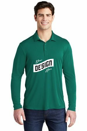 Sport-Tek ® Posi-UV ® Pro Long Sleeve Polo