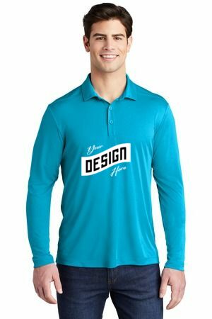 Sport-Tek ® Posi-UV ® Pro Long Sleeve Polo