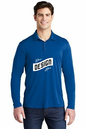 Sport-Tek ® Posi-UV ® Pro Long Sleeve Polo