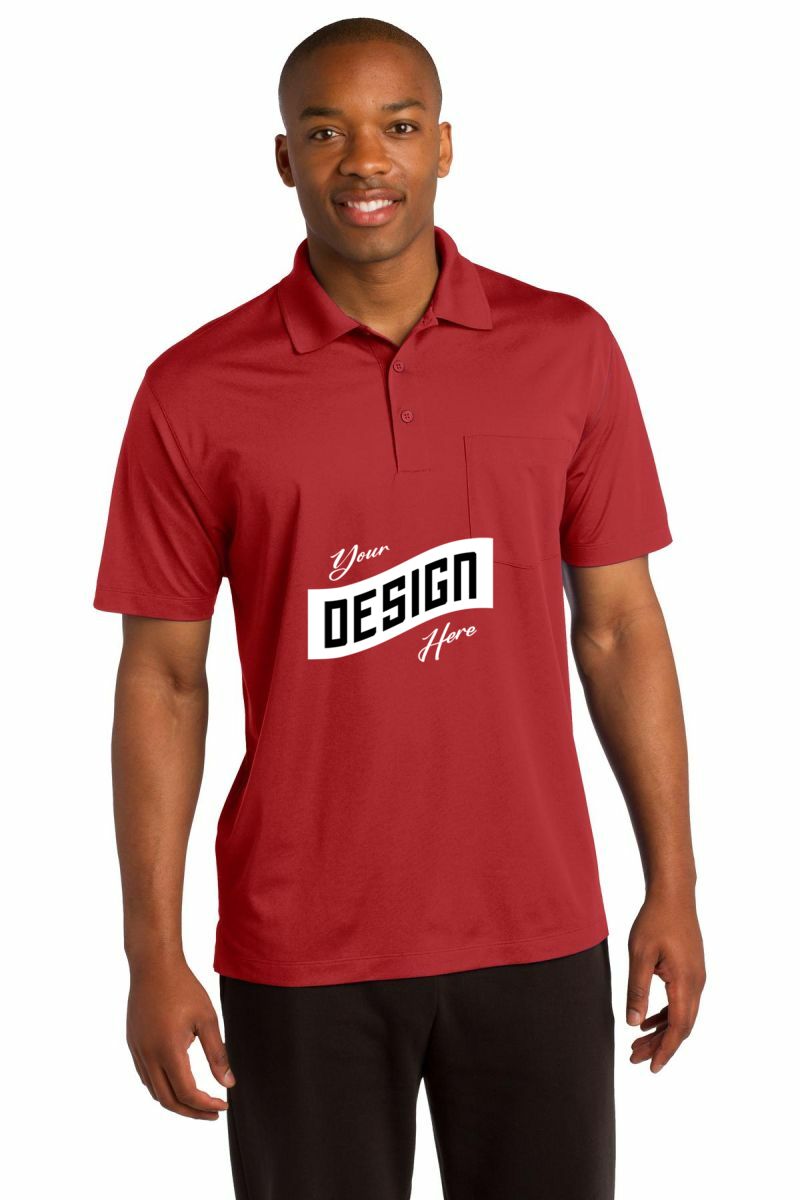 Sport-Tek ® Micropique Sport-Wick ® Pocket Polo