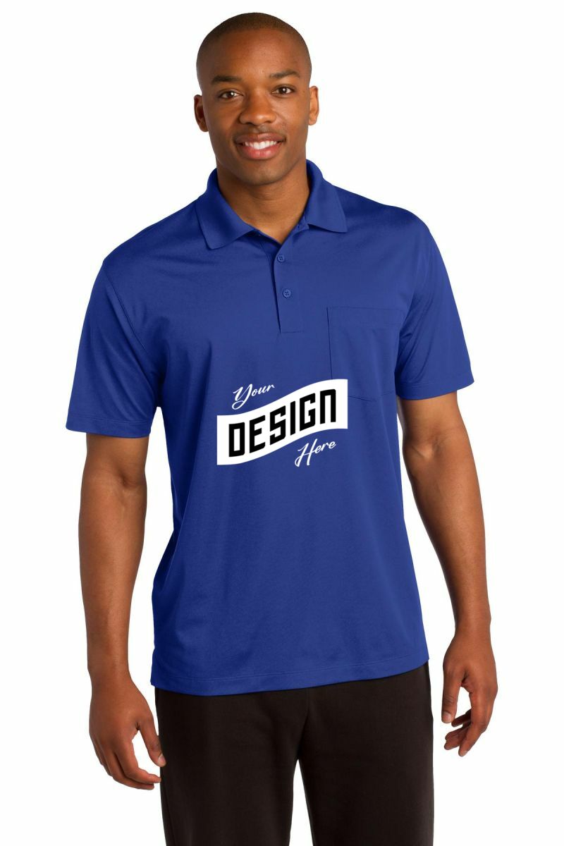 Sport-Tek ® Micropique Sport-Wick ® Pocket Polo