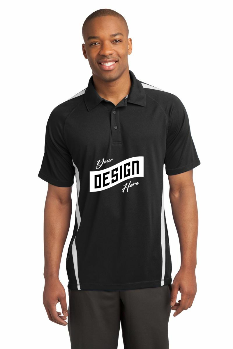 Sport-Tek ® PosiCharge ® Micro-Mesh Colorblock Polo