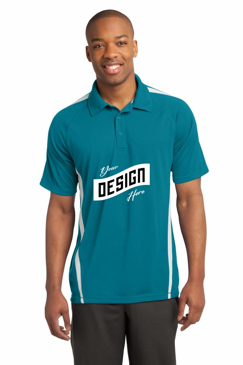 Sport-Tek ® PosiCharge ® Micro-Mesh Colorblock Polo