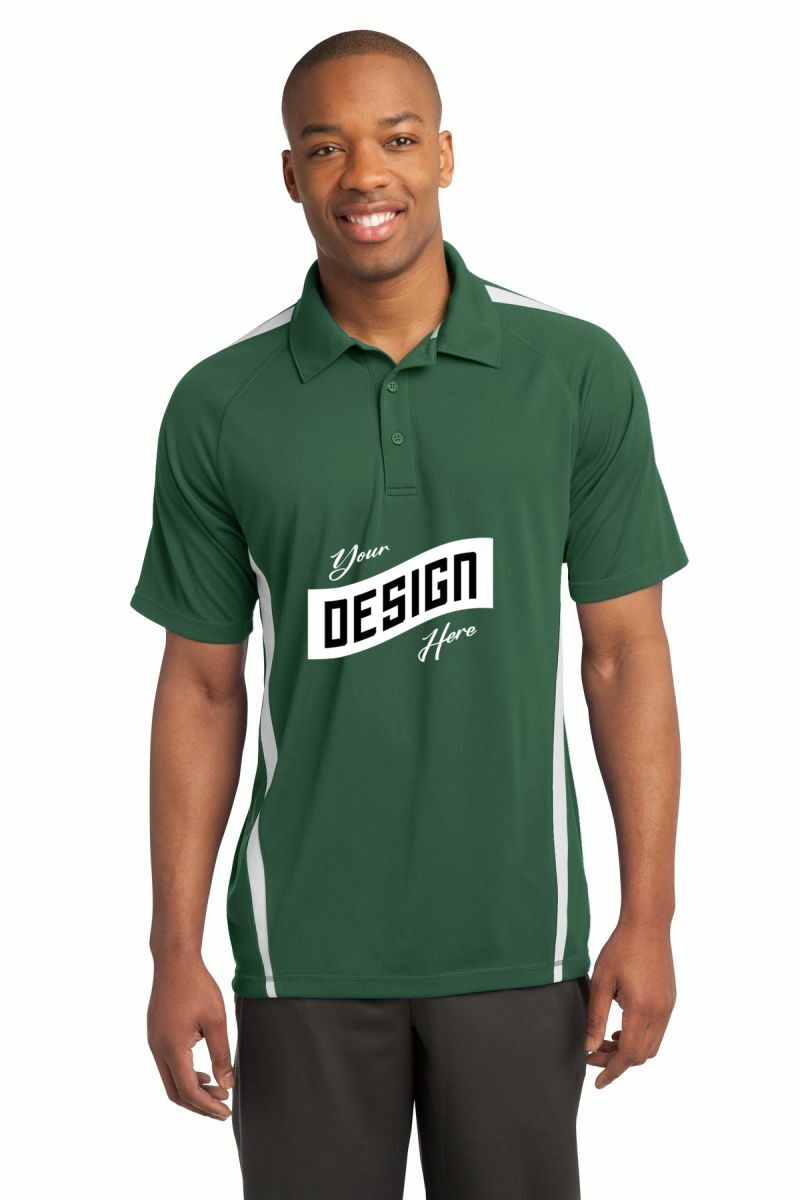 Sport-Tek ® PosiCharge ® Micro-Mesh Colorblock Polo