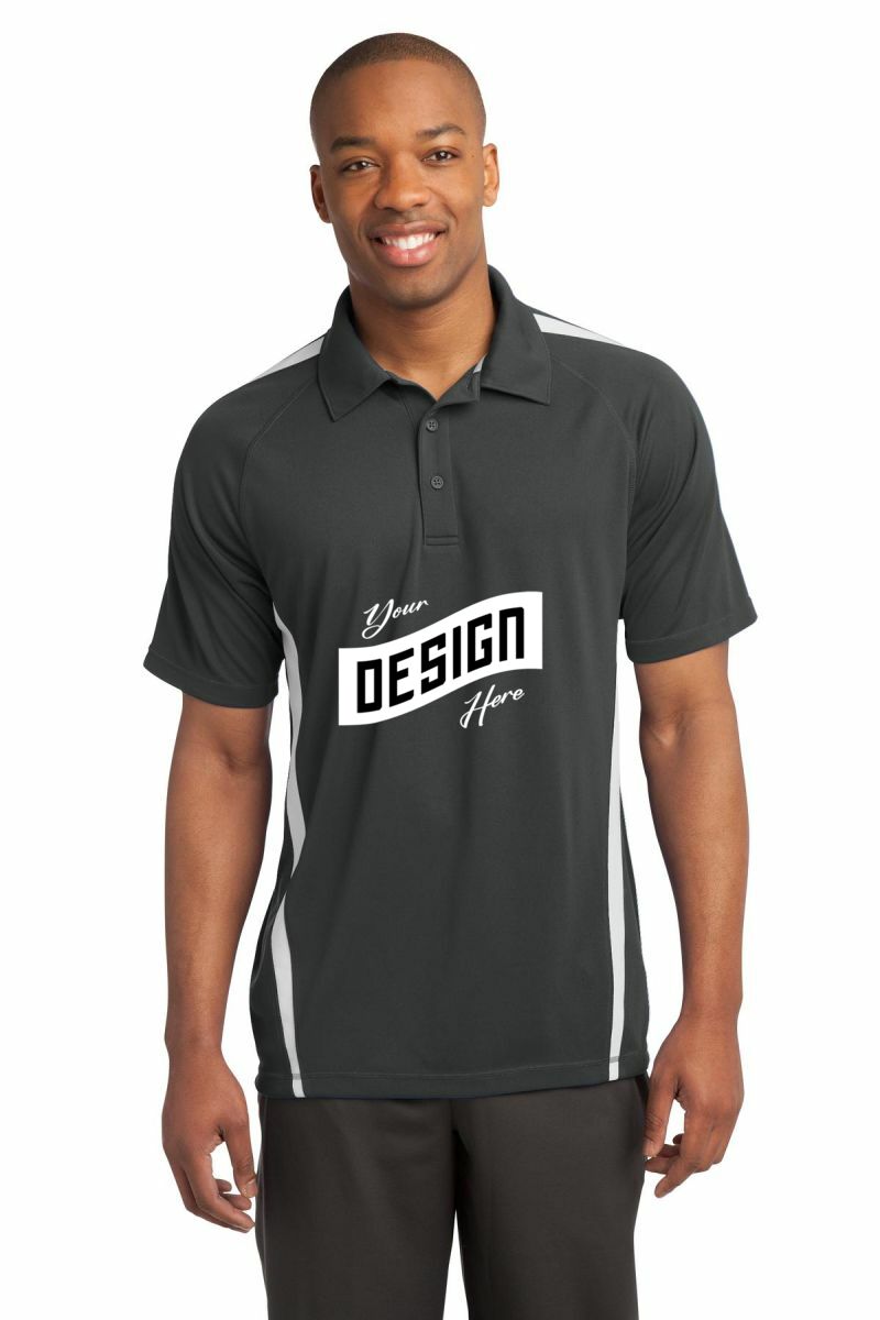 Sport-Tek ® PosiCharge ® Micro-Mesh Colorblock Polo