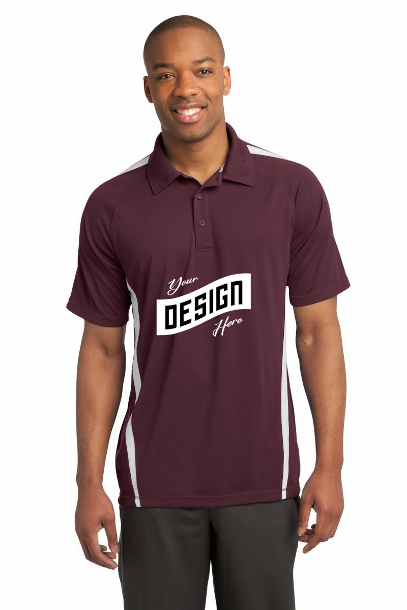 Sport-Tek ® PosiCharge ® Micro-Mesh Colorblock Polo