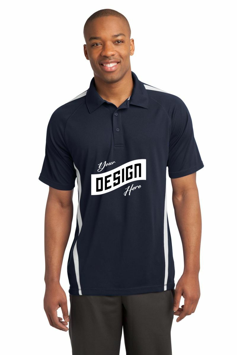 Sport-Tek ® PosiCharge ® Micro-Mesh Colorblock Polo