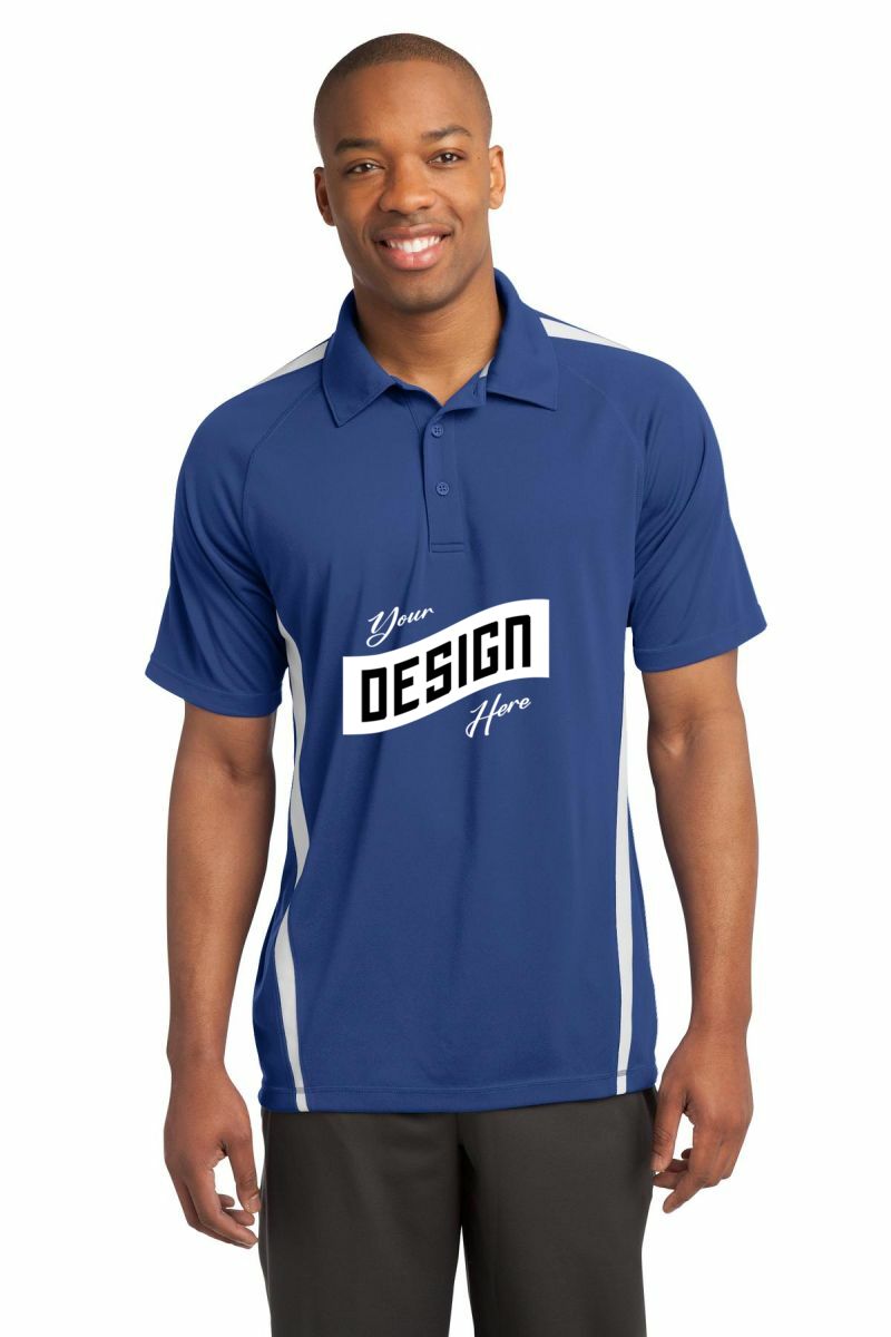 Sport-Tek ® PosiCharge ® Micro-Mesh Colorblock Polo