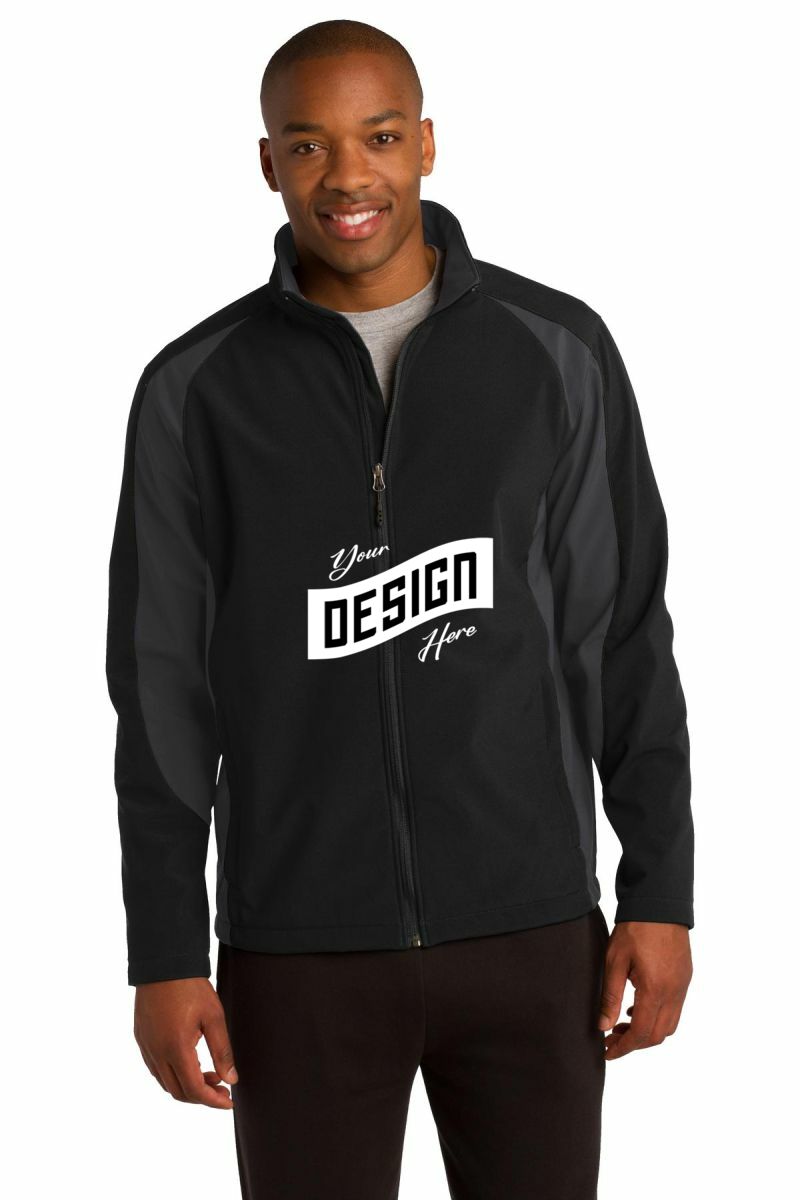 Sport-Tek ® Colorblock Soft Shell Jacket