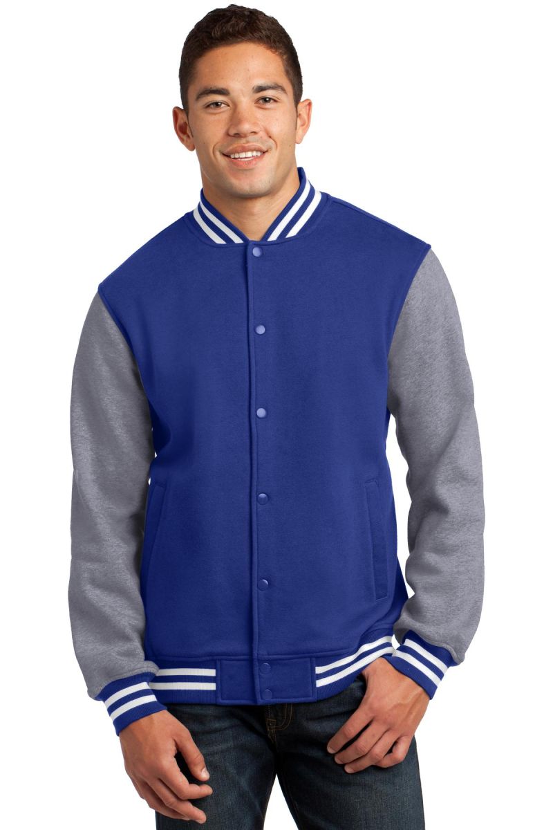 Sport-Tek ®  Fleece Letterman Jacket
