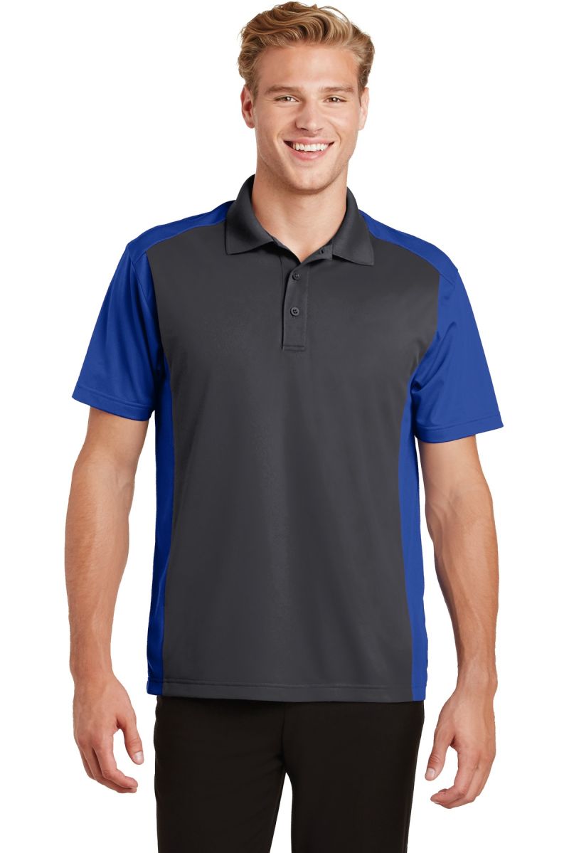 Sport-Tek ®  Colorblock Micropique Sport-Wick ®  Polo