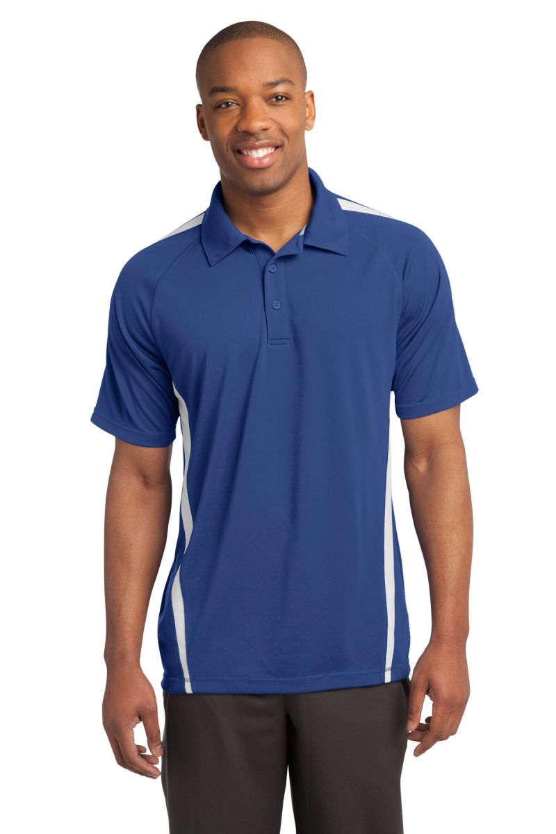 Sport-Tek ®  PosiCharge ®  Micro-Mesh Colorblock Polo