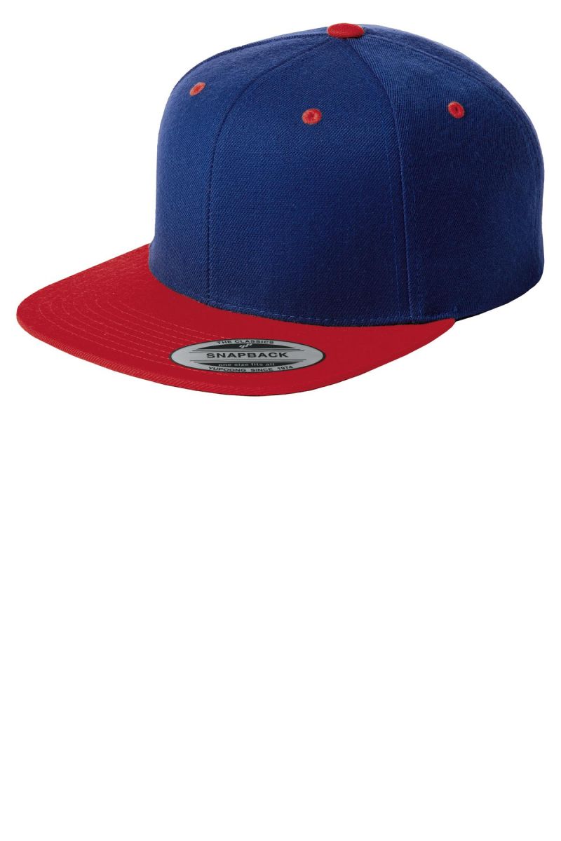Sport-Tek ®  YP Classics ®  Flat Bill Snapback Cap