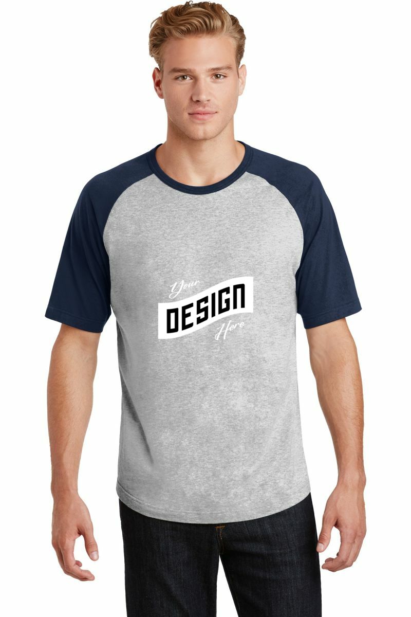 Sport-Tek ® Short Sleeve Colorblock Raglan Jersey