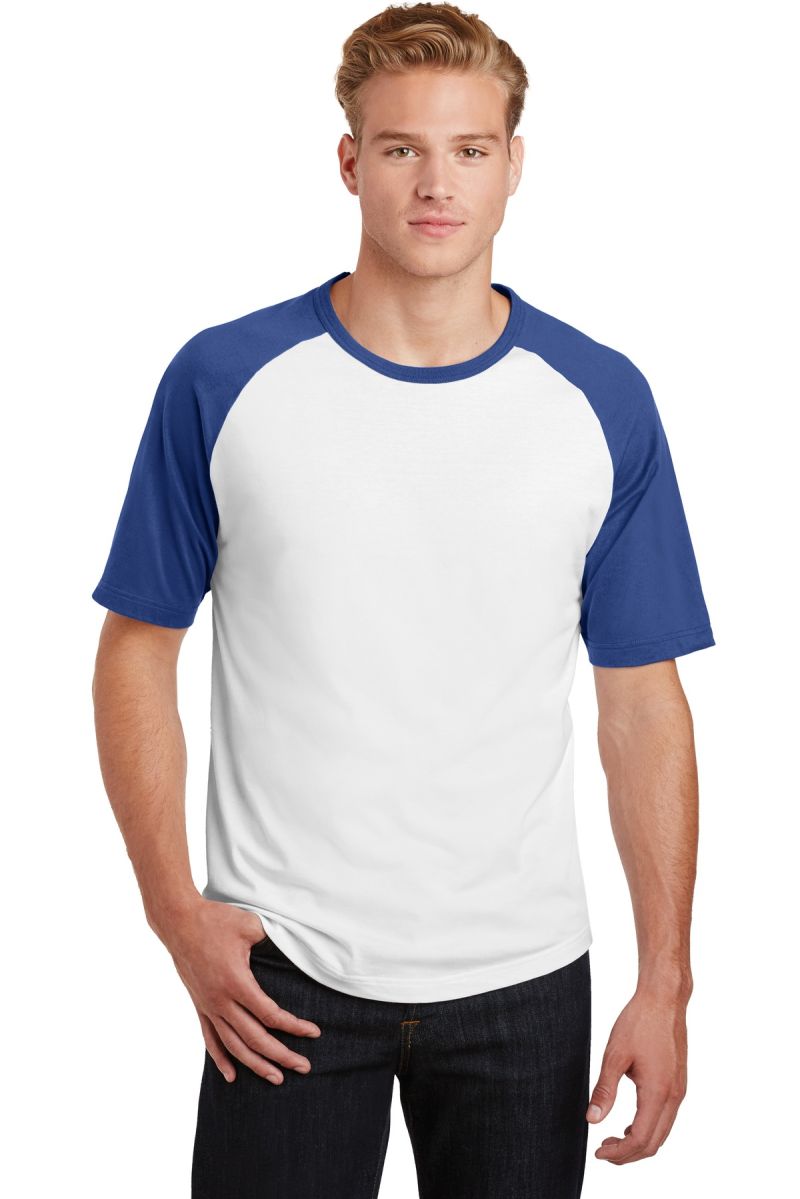 Sport-Tek ®  Short Sleeve Colorblock Raglan Jersey