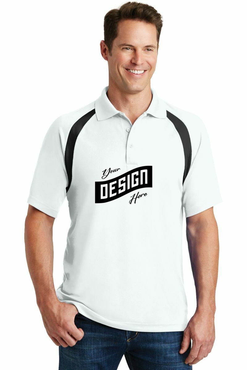Sport-Tek ® Dry Zone ® Colorblock Raglan Polo