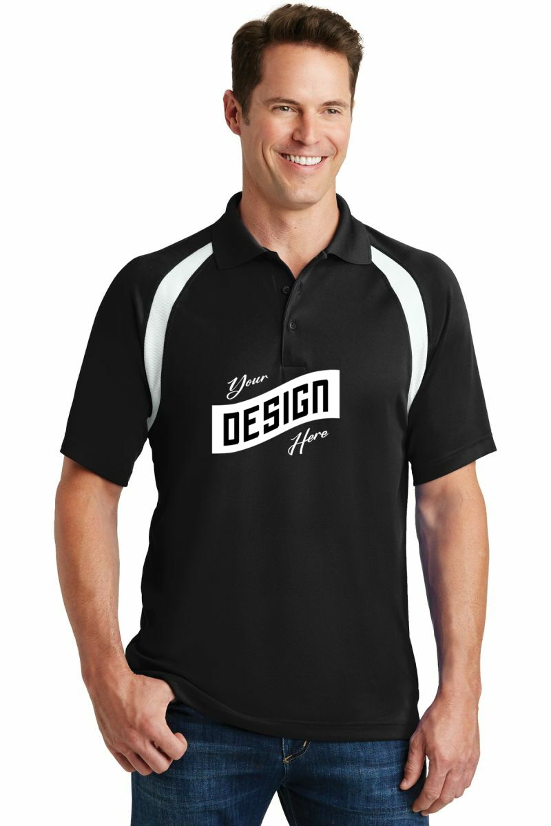 Sport-Tek ® Dry Zone ® Colorblock Raglan Polo