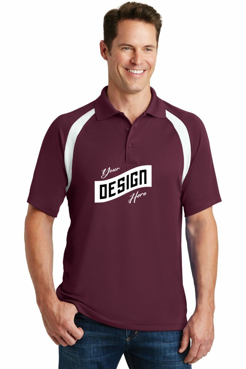 Sport-Tek ® Dry Zone ® Colorblock Raglan Polo
