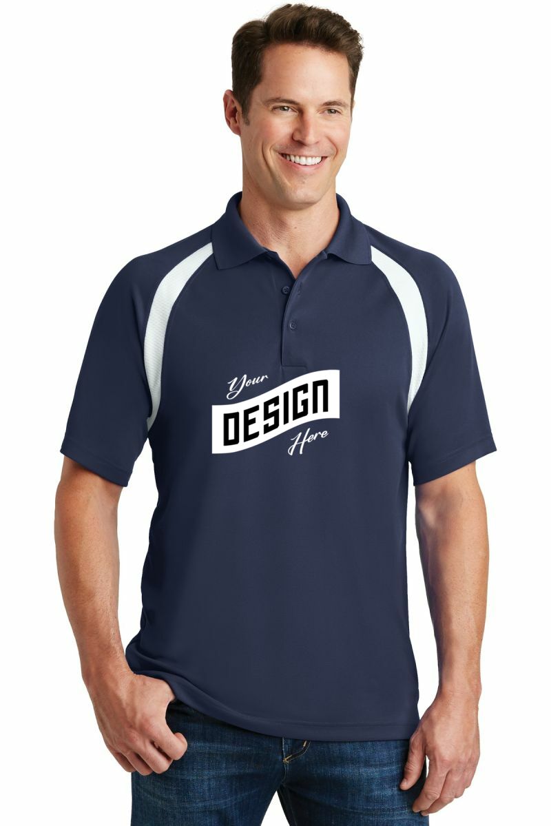 Sport-Tek ® Dry Zone ® Colorblock Raglan Polo