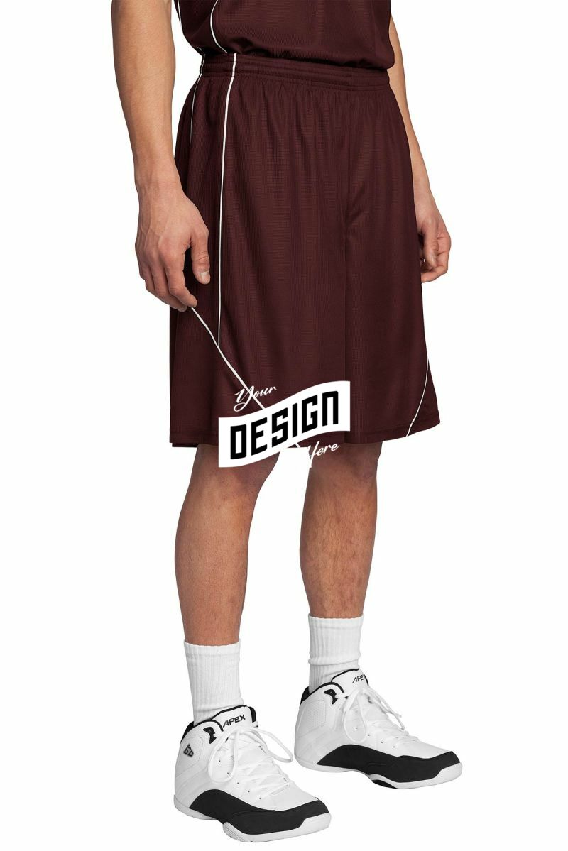 Sport-Tek ® PosiCharge ® Mesh Reversible Spliced Short