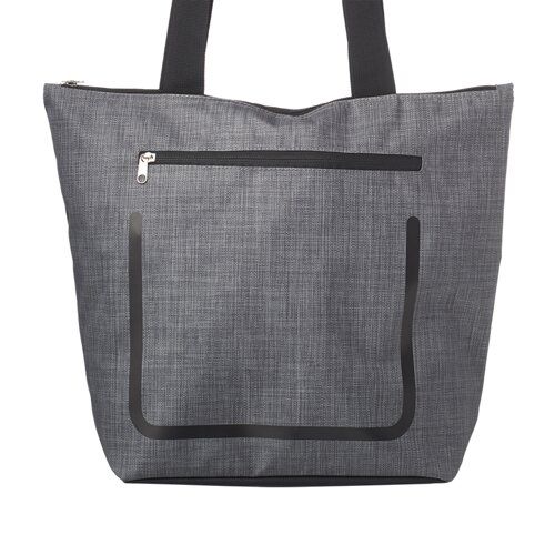 Stylish Durable Zip Pocket Shopping Tote Bag