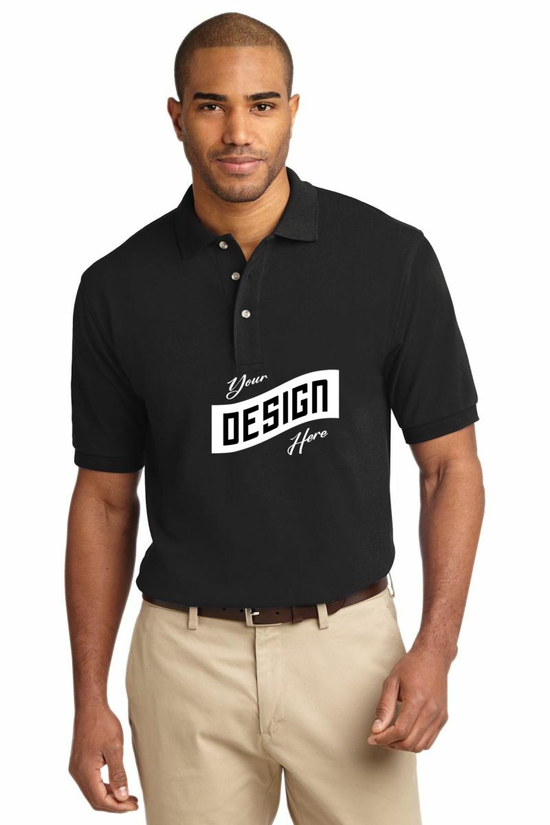 Port Authority ®  Tall Heavyweight Cotton Pique Polo