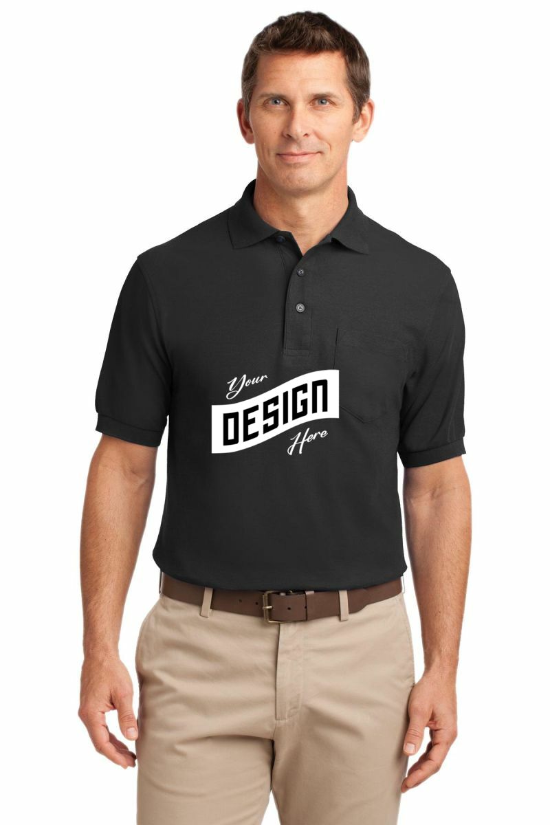 Port Authority ®  Tall Silk Touch™ Polo with Pocket