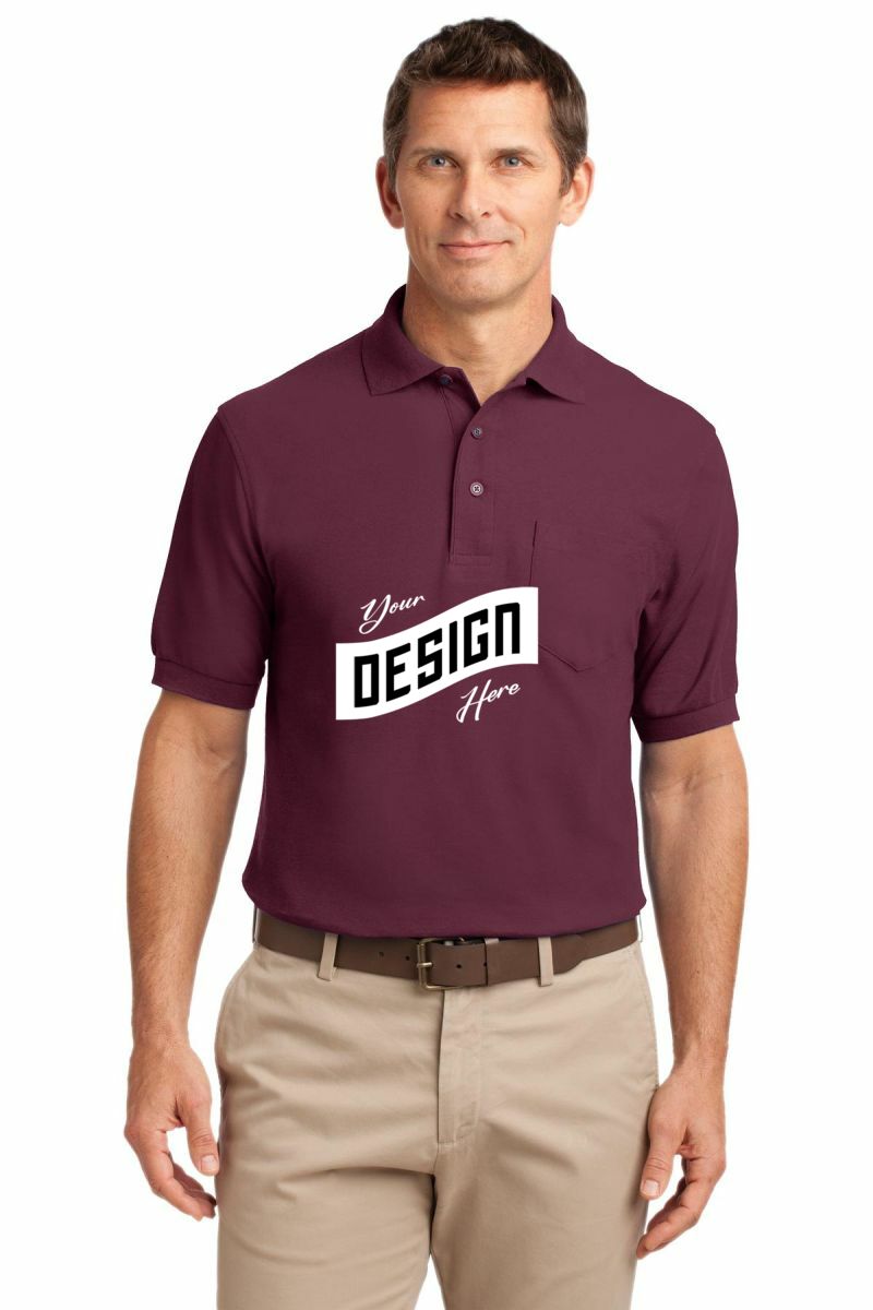 Port Authority ®  Tall Silk Touch™ Polo with Pocket
