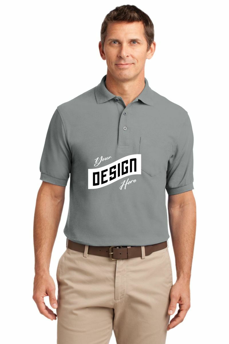 Port Authority ®  Tall Silk Touch™ Polo with Pocket