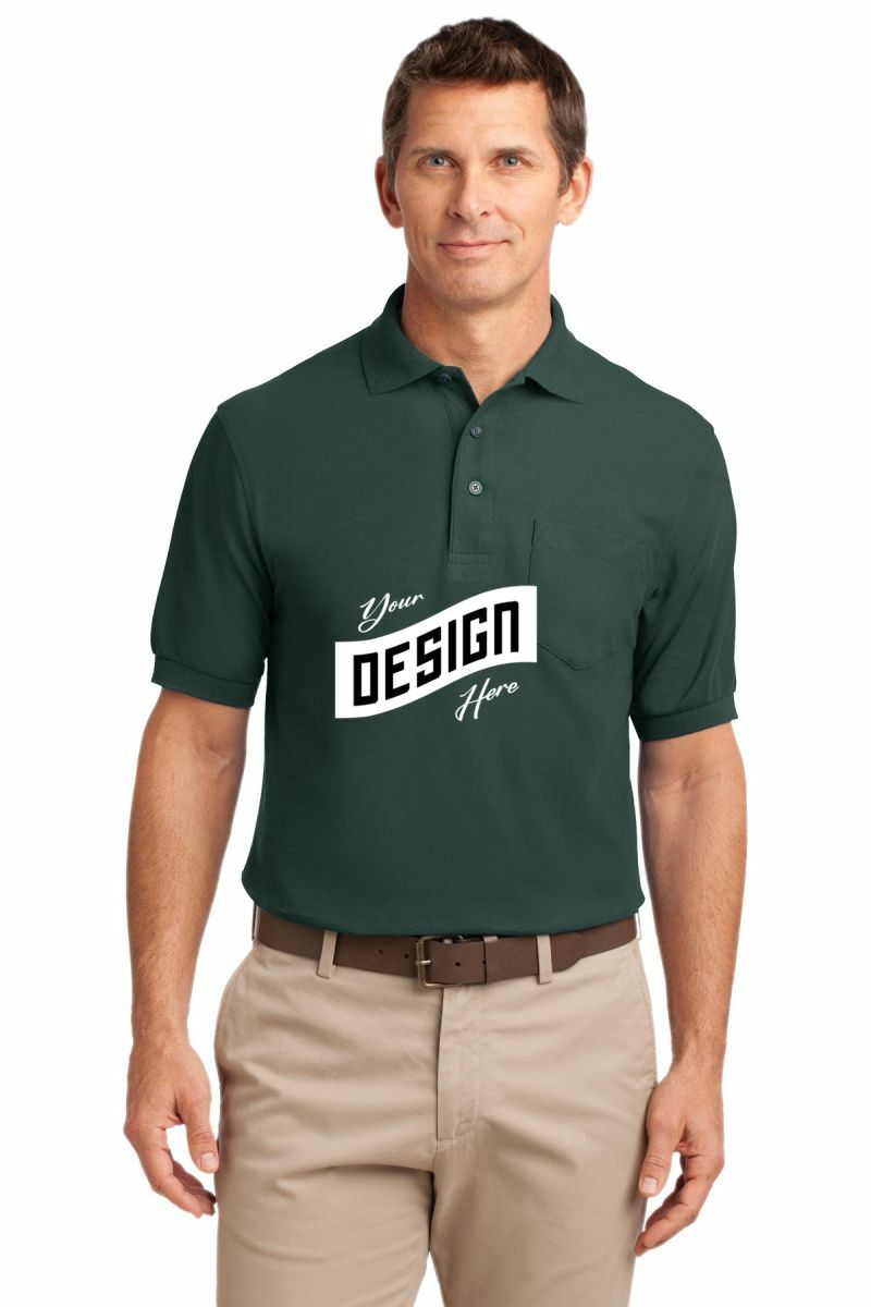 Port Authority ®  Tall Silk Touch™ Polo with Pocket
