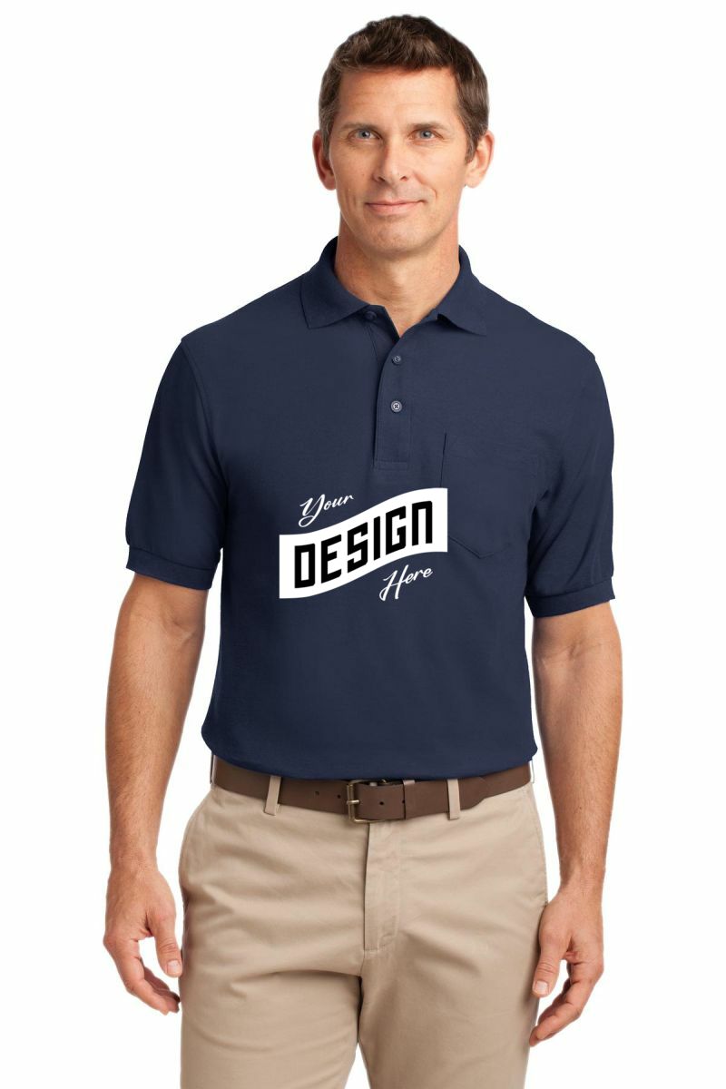 Port Authority ®  Tall Silk Touch™ Polo with Pocket