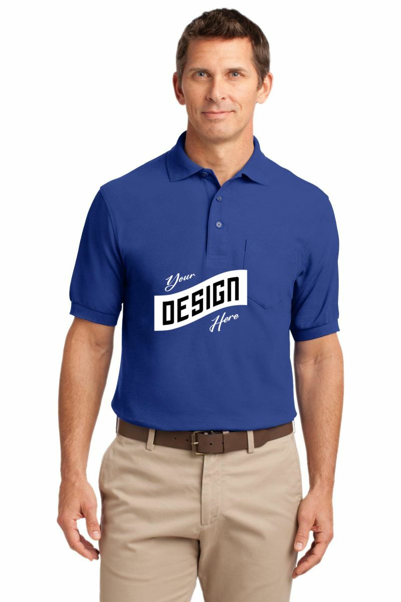 Port Authority ®  Tall Silk Touch™ Polo with Pocket
