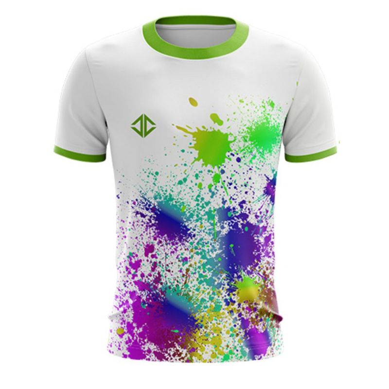 Unisex 160 GSM Football Mesh Performance Sublimation Short Sleeve T-Shirt
