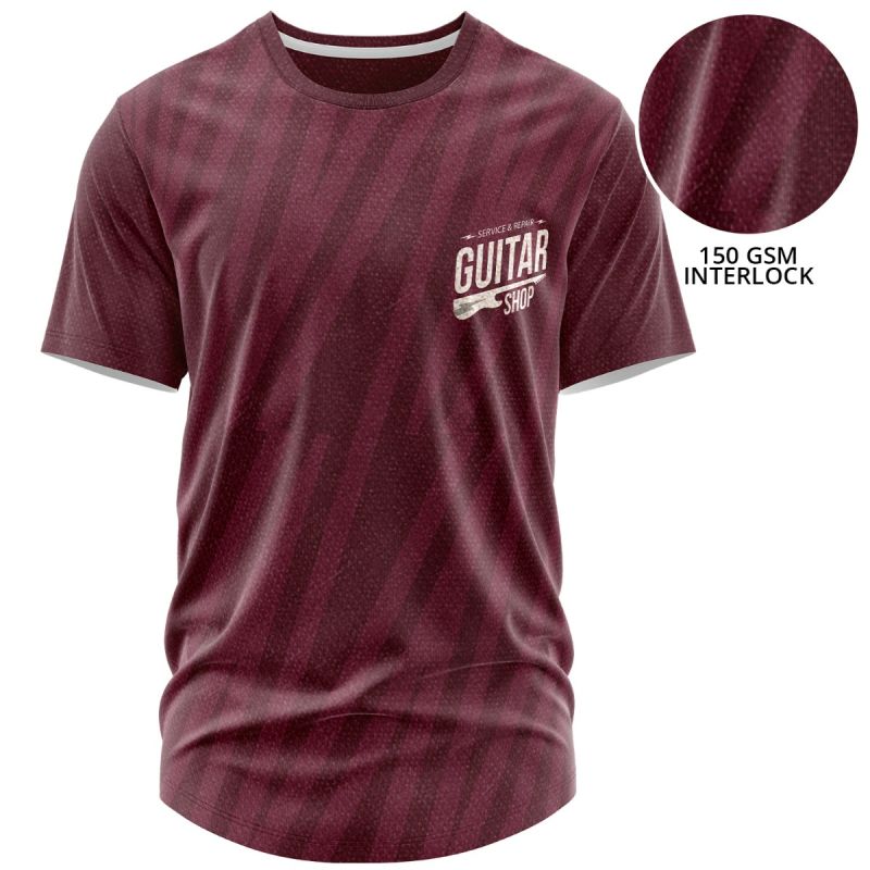 150 GSM  Poly Interlock Performance Sublimation T-Shirt 