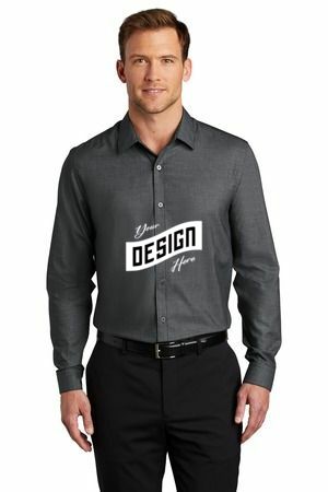 Port Authority  ®  Pincheck Easy Care Shirt W645