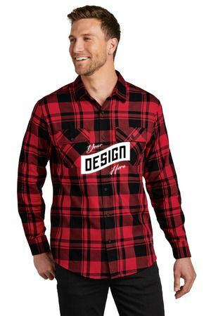 Port Authority ® Plaid Flannel Shirt