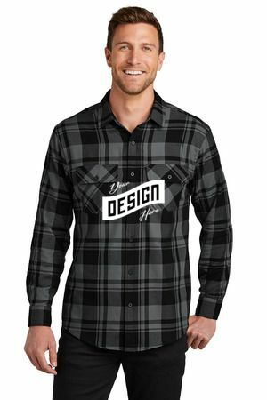 Port Authority ® Plaid Flannel Shirt