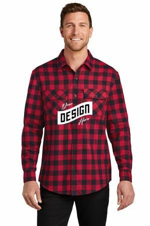 Port Authority ® Plaid Flannel Shirt