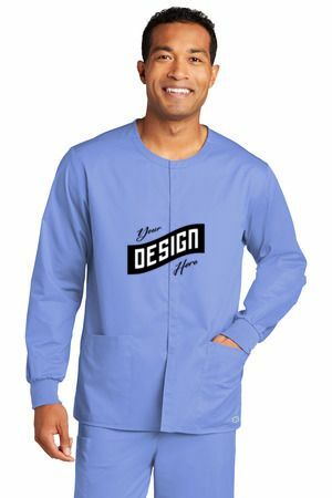 Wink ® Unisex WorkFlex Snap-Front Scrub Jacket WW3080