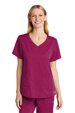 Wink ®  Women's Premiere Flex ™  Mock Wrap Top WW4268