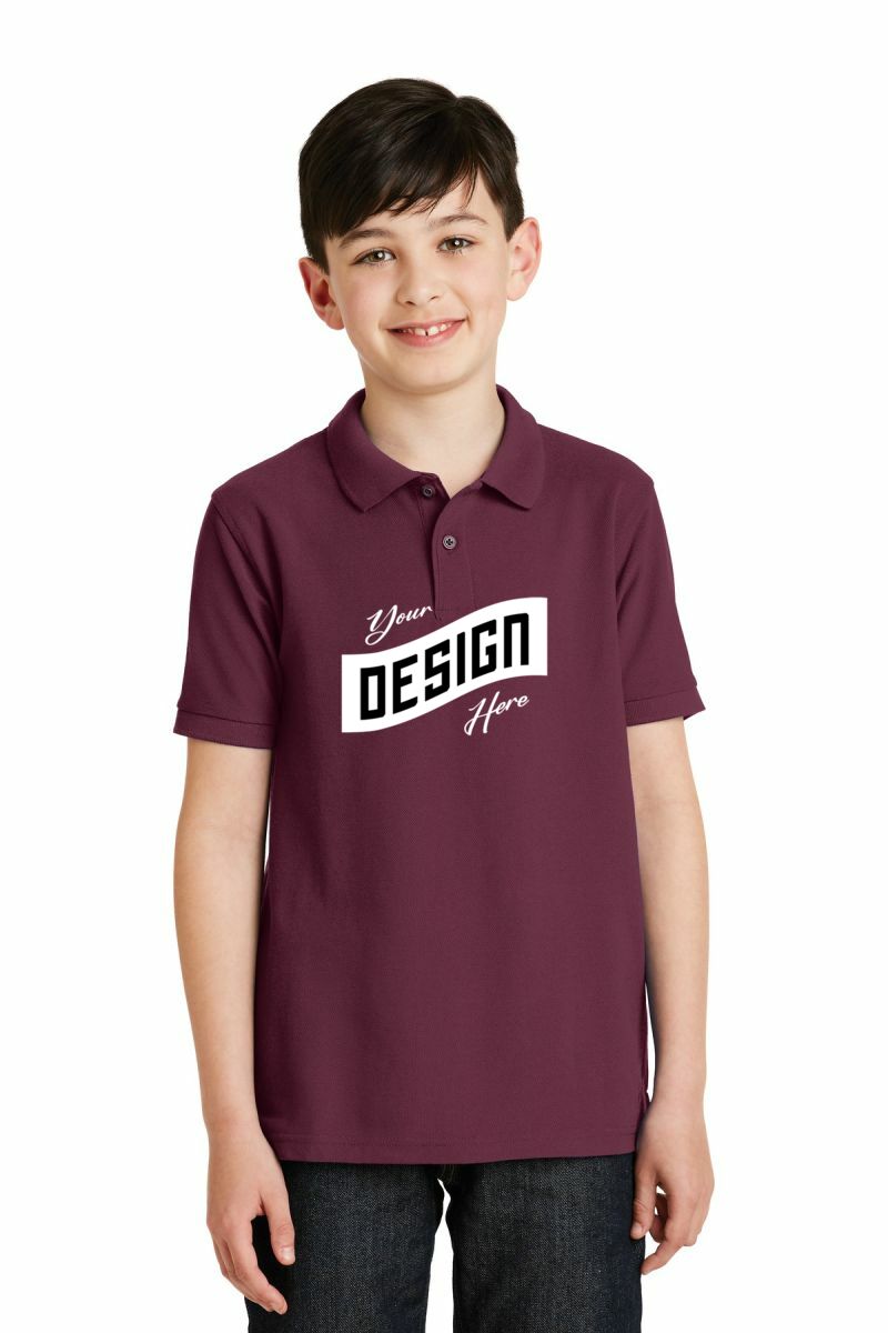 Port Authority ® Youth Silk Touch Polo