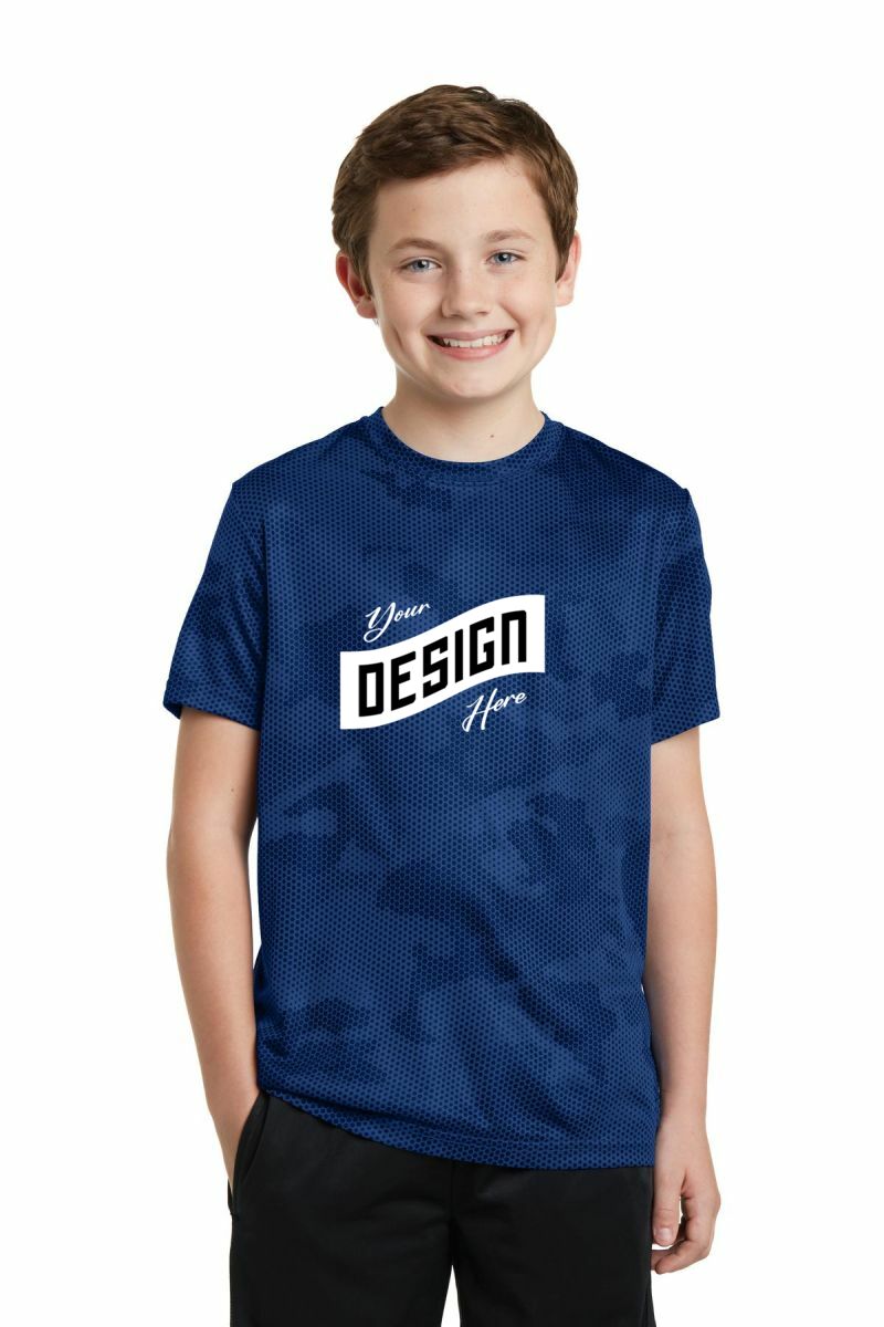 Sport-Tek ® Youth CamoHex Tee