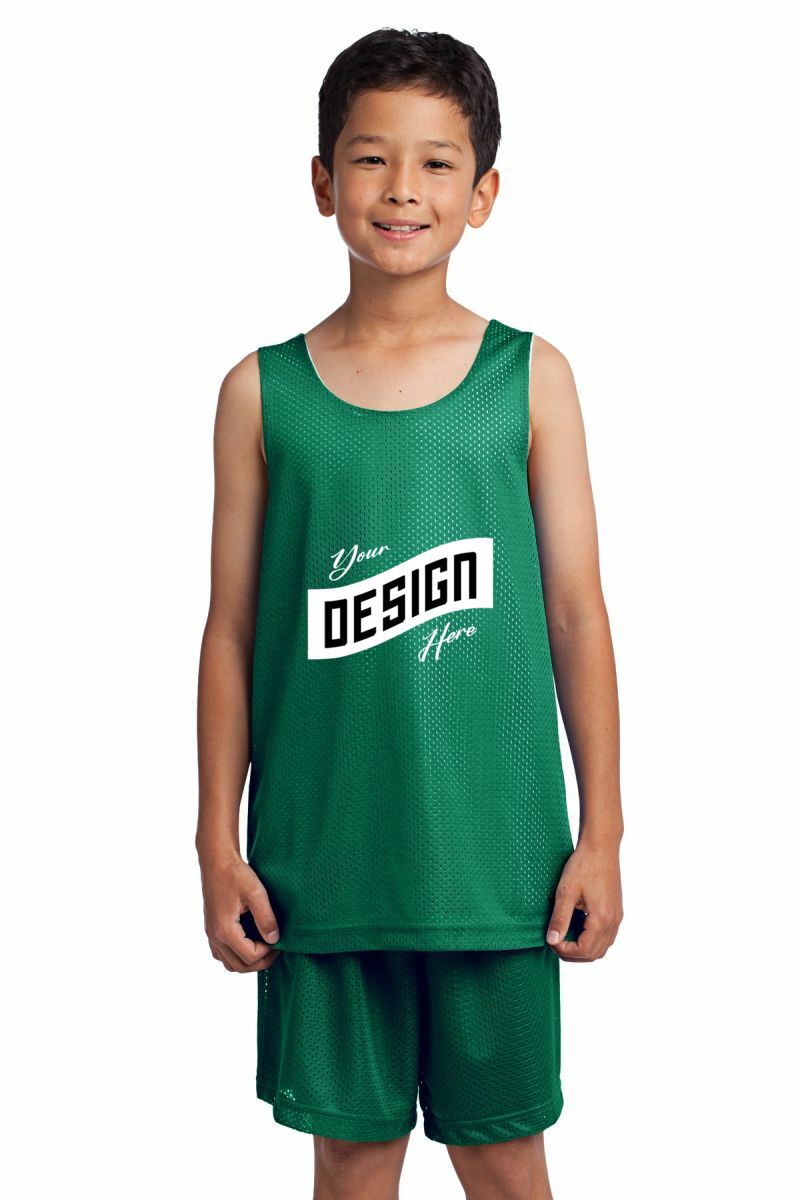 Sport-Tek ® Youth PosiCharge ® Classic Mesh Reversible Tank