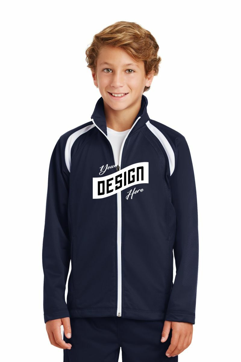 Sport-Tek ®  Youth Tricot Track Jacket