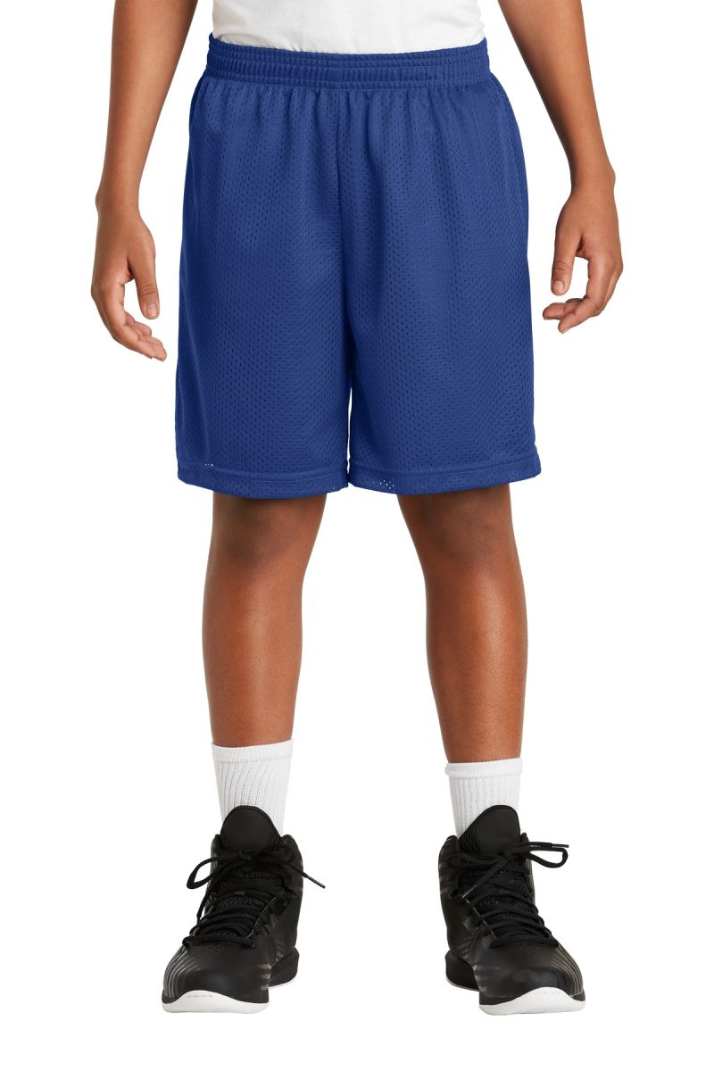  DISCONTINUED  Sport-Tek ®  Youth PosiCharge ®  Classic Mesh Short